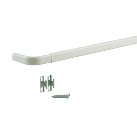 Kenney Mfg Kenney Enamel White Curtain Rod 18 in. L X 28 in. L KN510